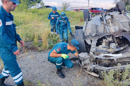 Խոշոր վթար Երևան-Իջևան  ճանապարհին․ 3  երեխաների վիճակը միջին ծանրության է