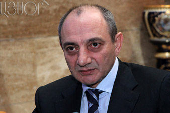 Bako Sahakyan hosts Armenian “football” delegation 