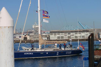 First Armenian world voyage continues 