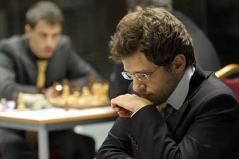 Levon Aronian suffers first defeat at Amber Tournament