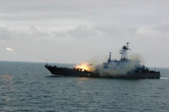 NATO strikes hit eight Gaddafi warships 